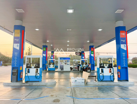ขายปั๊มน้ำมัน ปตท. ทับสะแก 15 ไร่ ติดถนนเพชรเกษม Super Hub รายได้หลักล้านต่อเดือน