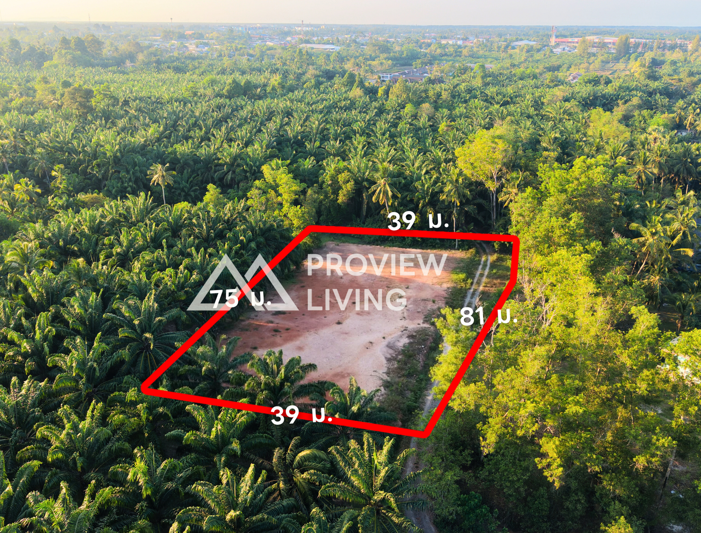 ที่ดินถมแล้ว 2 ไร่ ใกล้ อบต.ทุ่งกง @กาญจนดิษฐ์ 26-000052