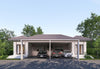 (Under Construction) Modern Style Twin Houses, 2 Bedrooms, 2 Bathrooms, Khlong Noi, Surat Thani
