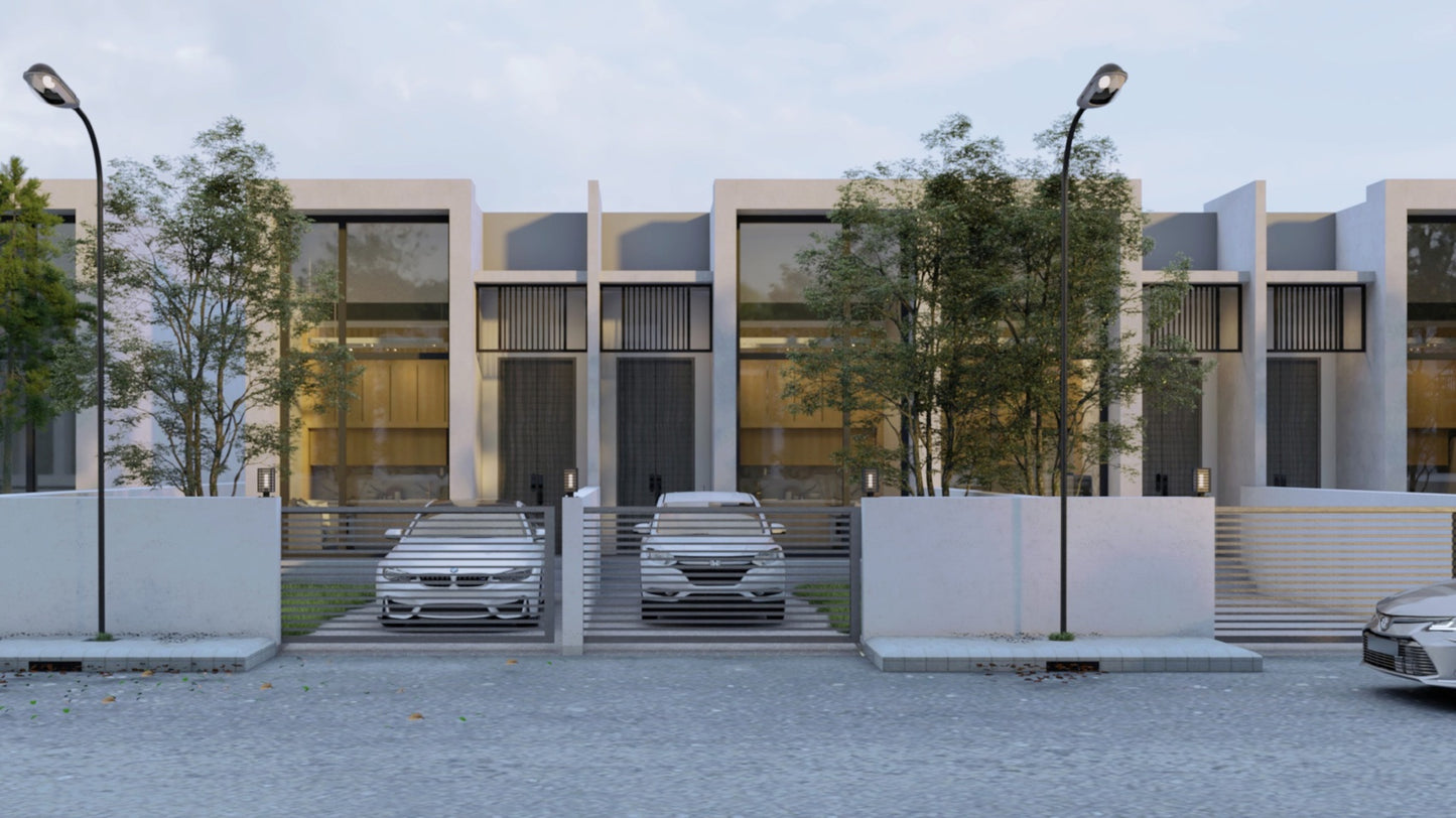 (พร้อมอยู่) ทาวน์โฮม 2 ห้องนอน 2 ห้องน้ำ สไตล์ Modern @ขุนทะเล สุราษฎร์ธานี