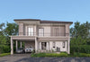 (Under Construction) 2-story detached house, 4 bedrooms, 3 bathrooms, Modern style, Khlong Noi, Surat Thani