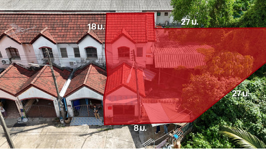 ขายด่วน บ้านหลังมุม สุราษฎร์ธานี พื้นที่เยอะ ทำเลดี – หมู่บ้านเสาวลักษณ์ 1 ซอย 19 บ้าน 2 ชั้น หน้ากว้าง 8.5 เมตร ขนาด 90.5 ตร.ว. ราคาเพียง 2.XX ล้าน 2 นอน 2 น้ำ