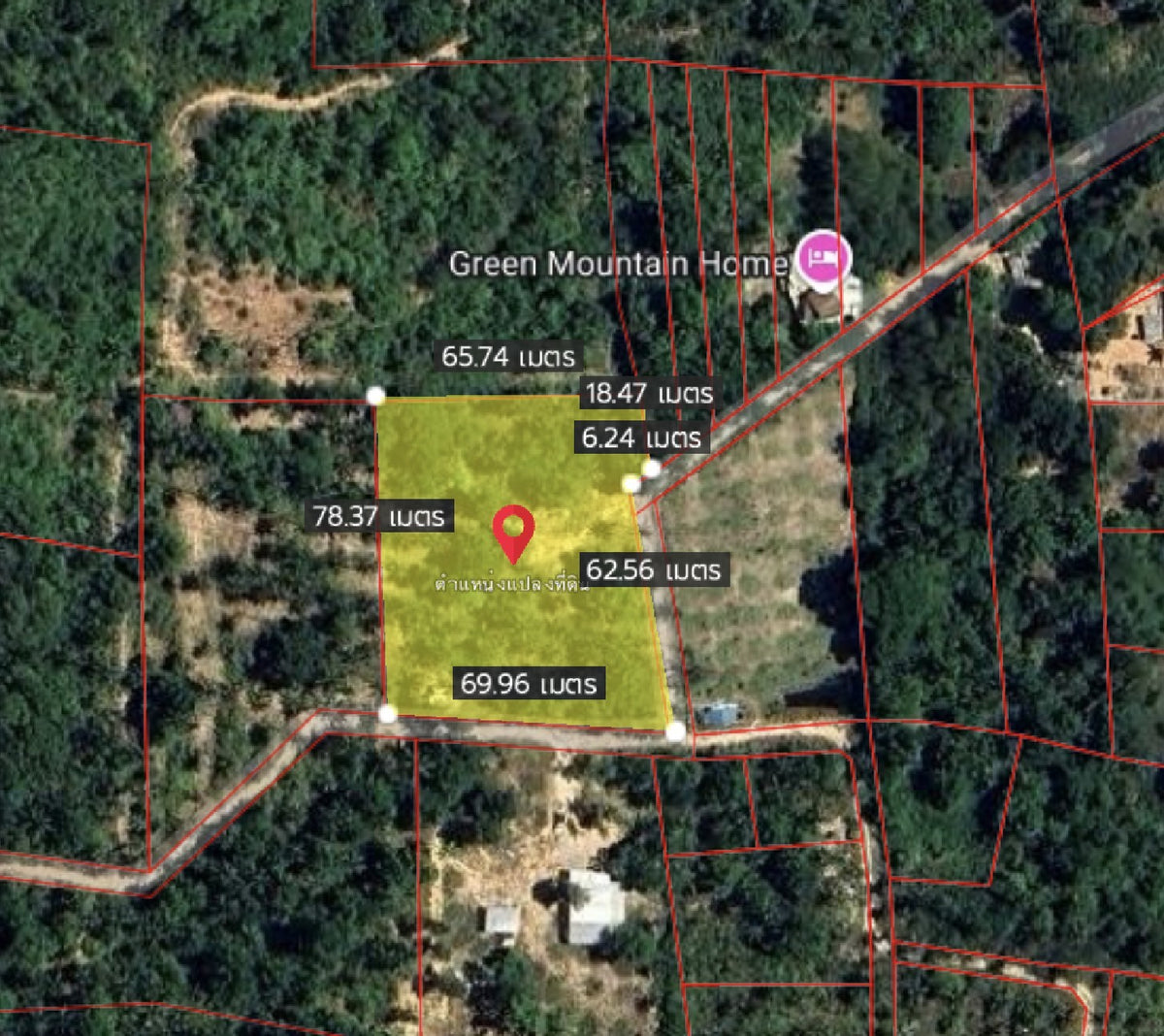 Urgent Sale: Vacant Land, Surat Thani, 3 Rai 1 Ngan 2.0 Square Wah