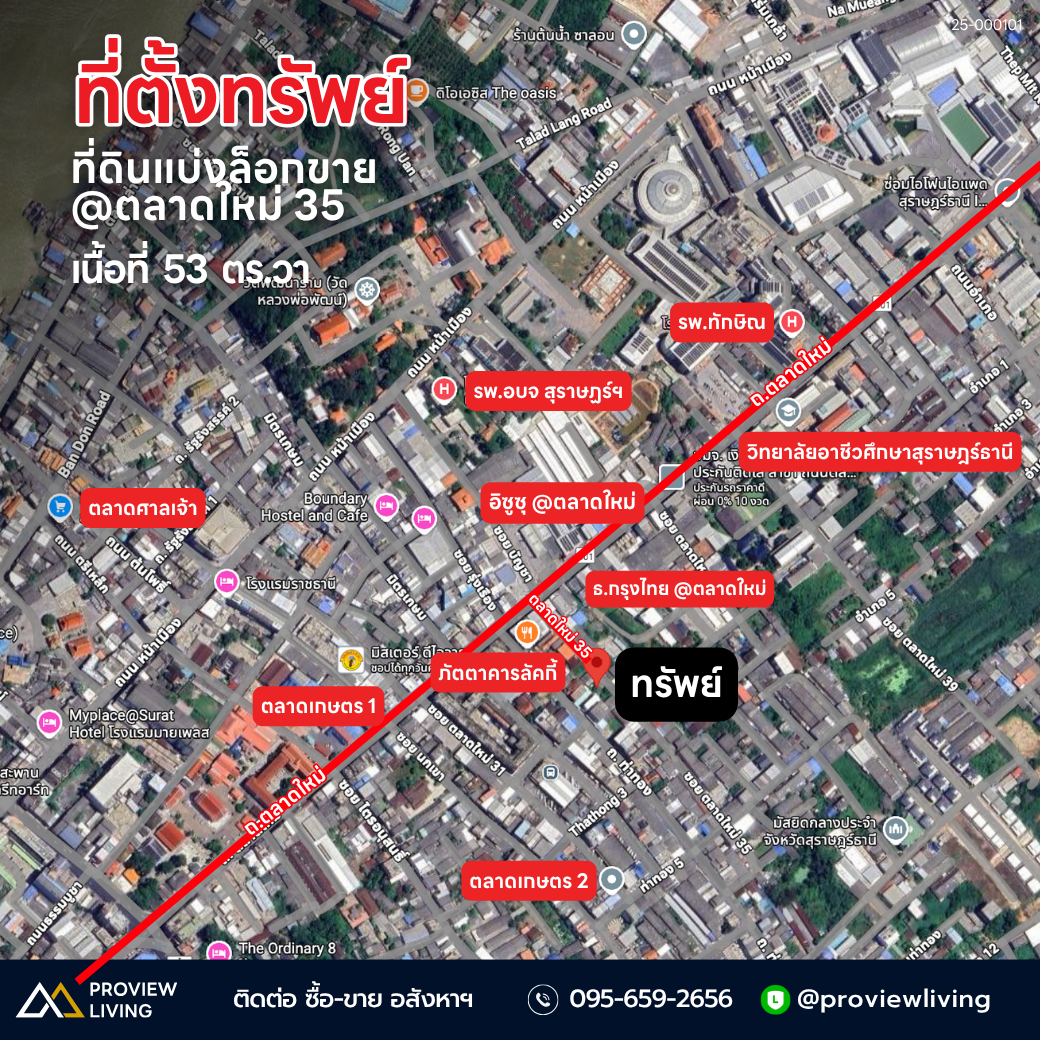 ที่ดินแบ่งล็อกขาย @ตลาดใหม่ 35 หลัง ธ.กรุงไทย, ภัตตาคารลัคกี้