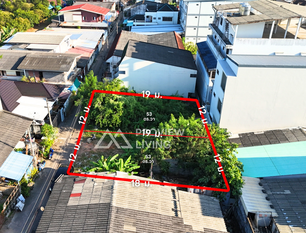 ขายที่ดินเปล่า 106 ตร.วา ใจกลางตลาดสุราษฎร์ธานี หน้ากว้าง 24 เมตร ใกล้โรงพยาบาลทักษิณ ราคา 2.6 ล้าน