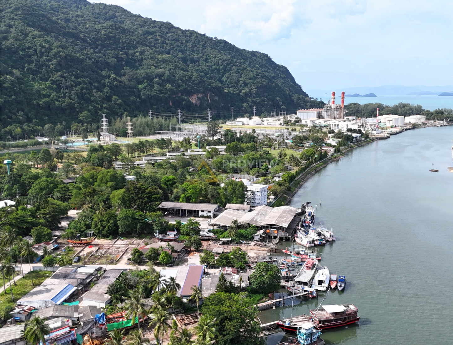 [ขายด่วน] ที่ดินขนาดใหญ่ 2 ไร่ 40 ตร.วา พร้อมอู่เรือเก่า ใกล้โรงไฟฟ้าขนอม ติดถนน – ติดคลอง – พร้อมใช้  @ขนอม สิชล นครศรีธรรมราช