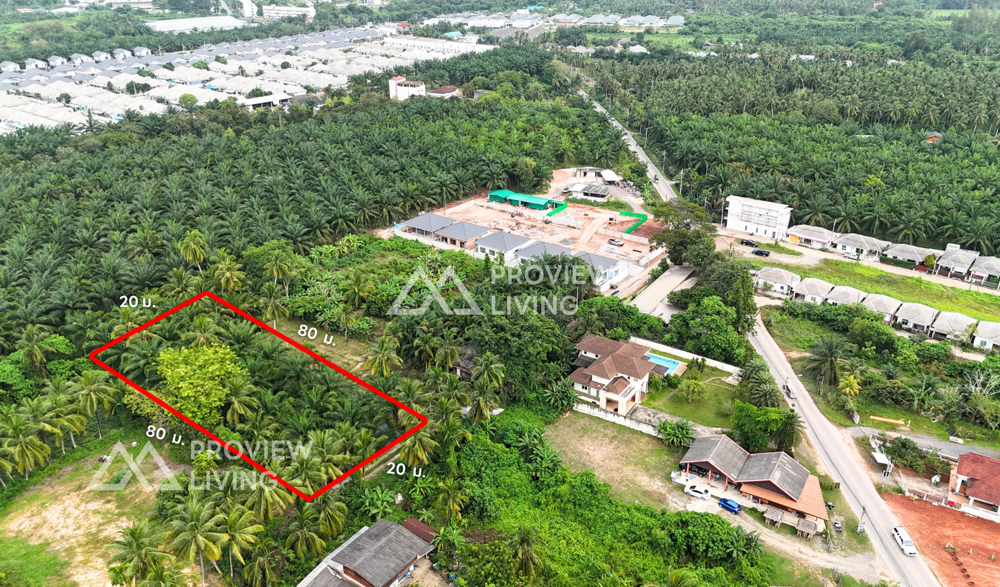 [ขายด่วน] ที่ดิน 1 ไร่ ในซอยท่าโรงช้าง 23 ใกล้วัดสมหวัง 700 เมตร ราคา 3.XX ลบ.