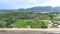 [URGENT SALE!!] 11 Rai beachfront land, panoramic view, suitable for resort-pool villa investment. 151 meter beachfront. T. Wang, A. Thachana, Surat Thani.