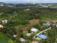 [FOR SALE] BS-02 Land + Single-story house, 274.6 rai, Soi Charoen Uthit (near Tsubame), near Suratthani Hospital, Central Plaza, community area