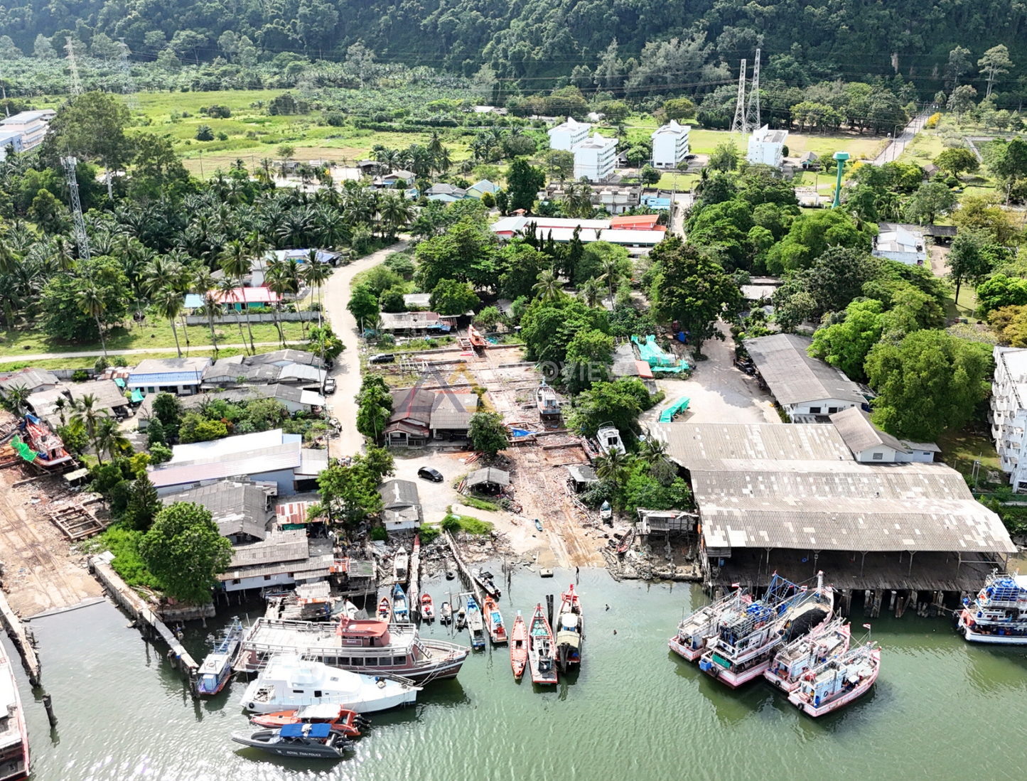 [ขายด่วน] ที่ดินขนาดใหญ่ 2 ไร่ 40 ตร.วา พร้อมอู่เรือเก่า ใกล้โรงไฟฟ้าขนอม ติดถนน – ติดคลอง – พร้อมใช้  @ขนอม สิชล นครศรีธรรมราช