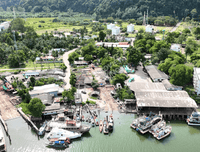 ขายด่วน ที่ดินขนาดใหญ่ สุราษฎร์ธานี 2 ไร่ 40 ตร.วา พร้อมอู่เรือเก่า ใกล้โรงไฟฟ้าขนอม ติดถนน – ติดคลอง – พร้อมใช้ ขนอม สิชล นครศรีธรรมราช