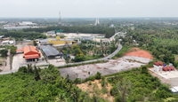 [For Sale] Landfill 6 rai 3 ngan 68.3 sq.wah, wide frontage, near Surat Thani city, Pak Nam, Bang Kung