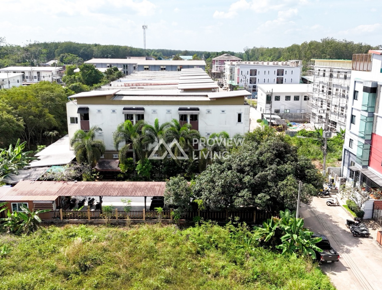 [ขายด่วน] หอพักนักศึกษา ซอยปากหมา ราชภัฎสุราษฎร์ธานี ผู้เช่าเต็มทั้งปี ขนาด 195.30 ตร.ว. มีทั้งหมด 19 ห้องพัก พร้อมห้องน้ำในตัวทุกห้อง