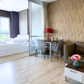 Dcondo CoCo by Sansiri for sale, a corner unit on the 8th floor with a mall view. Located directly opposite Central, this condo in Surat Thani offers high potential. 1 bed, 1 bath.