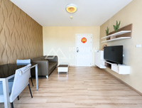 Dcondo CoCo by Sansiri for sale, a corner unit on the 8th floor with a mall view. Located directly opposite Central, this condo in Surat Thani offers high potential. 1 bed, 1 bath.