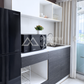 Dcondo CoCo by Sansiri for sale, a corner unit on the 8th floor with a mall view. Located directly opposite Central, this condo in Surat Thani offers high potential. 1 bed, 1 bath.