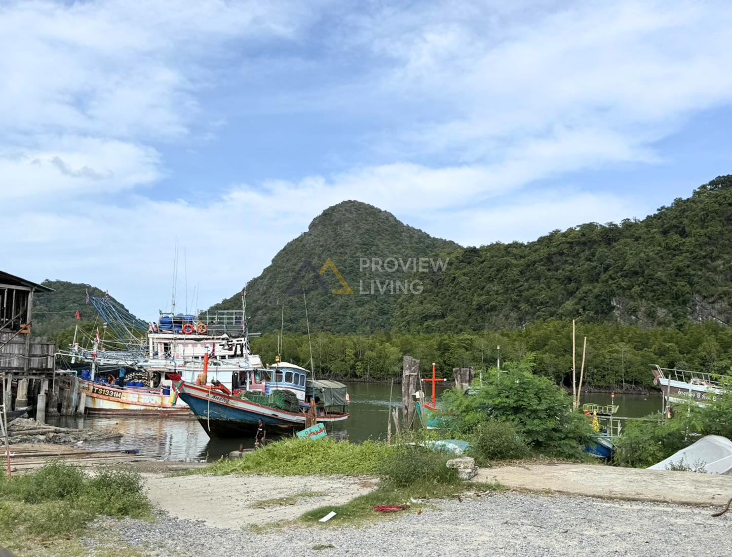 [ขายด่วน] ที่ดินขนาดใหญ่ 2 ไร่ 40 ตร.วา พร้อมอู่เรือเก่า ใกล้โรงไฟฟ้าขนอม ติดถนน – ติดคลอง – พร้อมใช้  @ขนอม สิชล นครศรีธรรมราช