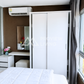 Dcondo CoCo by Sansiri for sale, a corner unit on the 8th floor with a mall view. Located directly opposite Central, this condo in Surat Thani offers high potential. 1 bed, 1 bath.