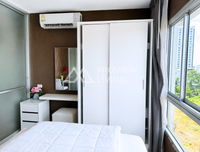 Dcondo CoCo by Sansiri for sale, a corner unit on the 8th floor with a mall view. Located directly opposite Central, this condo in Surat Thani offers high potential. 1 bed, 1 bath.
