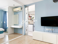 Urgent sale: The Garden Condo, corner unit, Building C, 5th floor, 30 sq.m. Near Surat Hospital, only 650 meters.