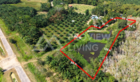 ที่ดิน + บ่อน้ำ  3  ไร่กว่า ติดถนน 2 ด้าน  ต.เวียง-ไชยา 26-000027