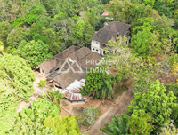 Urgent sale: Land in Surat Thani with resort, 7 rai 2 ngan 58 square wah, near Suan Mokkhaphalaram Temple, near Chaiya Highway, and near Lemad Subdistrict Health Promoting Hospital.