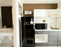 Dcondo CoCo by Sansiri for sale, a corner unit on the 8th floor with a mall view. Located directly opposite Central, this condo in Surat Thani offers high potential. 1 bed, 1 bath.