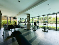 Dcondo CoCo by Sansiri for sale, a corner unit on the 8th floor with a mall view. Located directly opposite Central, this condo in Surat Thani offers high potential. 1 bed, 1 bath.