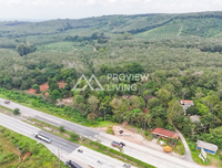 Urgent sale: Land in Surat Thani with resort, 7 rai 2 ngan 58 square wah, near Suan Mokkhaphalaram Temple, near Chaiya Highway, and near Lemad Subdistrict Health Promoting Hospital.