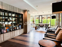 Dcondo CoCo by Sansiri for sale, a corner unit on the 8th floor with a mall view. Located directly opposite Central, this condo in Surat Thani offers high potential. 1 bed, 1 bath.