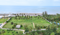 [URGENT SALE!!] 11 Rai beachfront land, panoramic view, suitable for resort-pool villa investment. 151 meter beachfront. T. Wang, A. Thachana, Surat Thani.