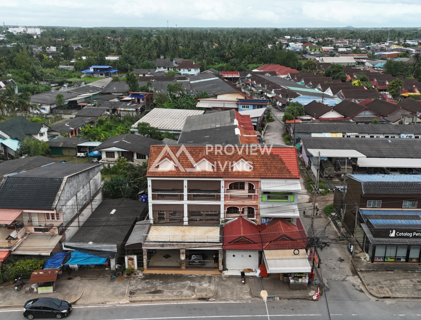 [ขายด่วน] อาคารพาณิชย์ 2 คูหา ขนาด 63.4 ตร.วา ตรงข้ามโรงเรียนวัดท่าไหร่ ใกล้กับตลาดท่าทอง ราคา 9.XX ลบ.