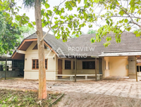 Urgent sale: Land in Surat Thani with resort, 7 rai 2 ngan 58 square wah, near Suan Mokkhaphalaram Temple, near Chaiya Highway, and near Lemad Subdistrict Health Promoting Hospital.