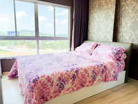 Dcondo CoCo by Sansiri for sale, a corner unit on the 8th floor with a mall view. Located directly opposite Central, this condo in Surat Thani offers high potential. 1 bed, 1 bath.