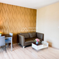 Dcondo CoCo by Sansiri for sale, a corner unit on the 8th floor with a mall view. Located directly opposite Central, this condo in Surat Thani offers high potential. 1 bed, 1 bath.