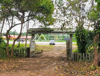 Urgent sale: Land in Surat Thani with resort, 7 rai 2 ngan 58 square wah, near Suan Mokkhaphalaram Temple, near Chaiya Highway, and near Lemad Subdistrict Health Promoting Hospital.