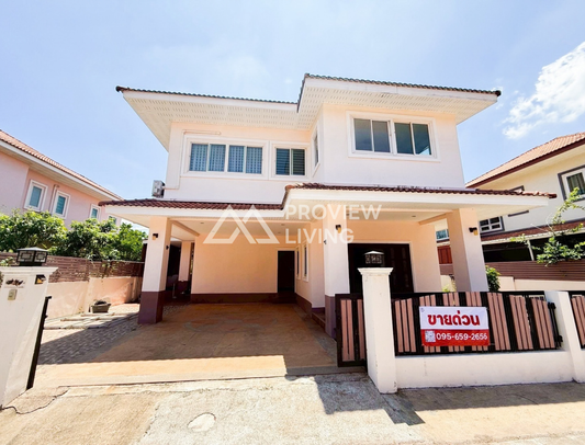 [ขายด่วน]บ้านเดี่ยว 2 ชั้น หมู่บ้านศุขเจริญ ซ.1 หลัง Big C สุราษฎร์ ราคา 4.XX ลบ.