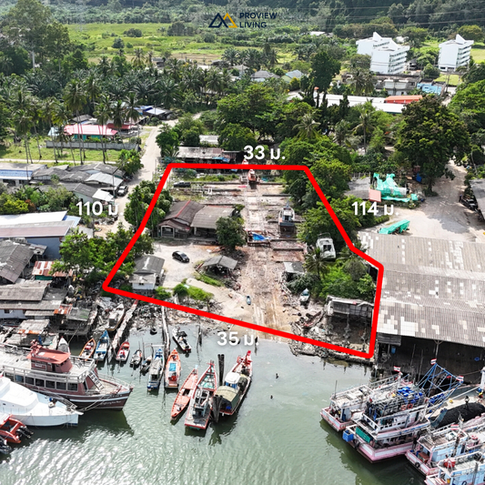 [ขายด่วน] ที่ดินขนาดใหญ่ 2 ไร่ 40 ตร.วา พร้อมอู่เรือเก่า ใกล้โรงไฟฟ้าขนอม ติดถนน – ติดคลอง – พร้อมใช้  @ขนอม สิชล นครศรีธรรมราช