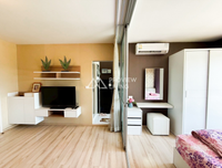 Dcondo CoCo by Sansiri for sale, a corner unit on the 8th floor with a mall view. Located directly opposite Central, this condo in Surat Thani offers high potential. 1 bed, 1 bath.