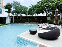 Dcondo CoCo by Sansiri for sale, a corner unit on the 8th floor with a mall view. Located directly opposite Central, this condo in Surat Thani offers high potential. 1 bed, 1 bath.