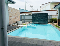 For sale: 2-story detached house in Chaiya. 3 beds, 3 baths. Near Supercheap Chaiya branch.