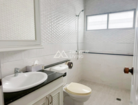For sale: 2-story detached house in Chaiya. 3 beds, 3 baths. Near Supercheap Chaiya branch.