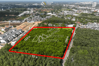 Urgent sale: Vacant land, 7 rai 98.1 sq. wa, in the Talad Kluay area with city views, near Surat Thani Bus Terminal, near Central Surat Thani, and near Lotus Surat Thani. / Rai