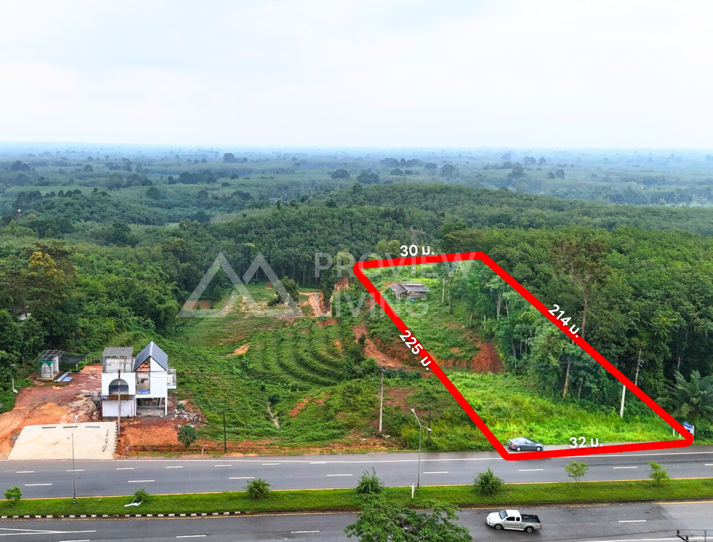 [ขายด่วน] ที่ดินเปล่า 3 ไร่ 3 งาน 95.5 ตร.วา โซน กม.25 ใกล้องค์การบริหารส่วนตำบลบางมะเดื่อ ราคา 2.XX ลบ.