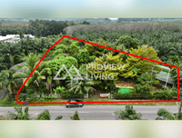 Land for sale with Baan Yuan Garden Resort, 17 rooms, 2.8 acres, Tak Daet Subdistrict, Mueang Phang Nga District, 65 meters wide, price 4.XX million THB