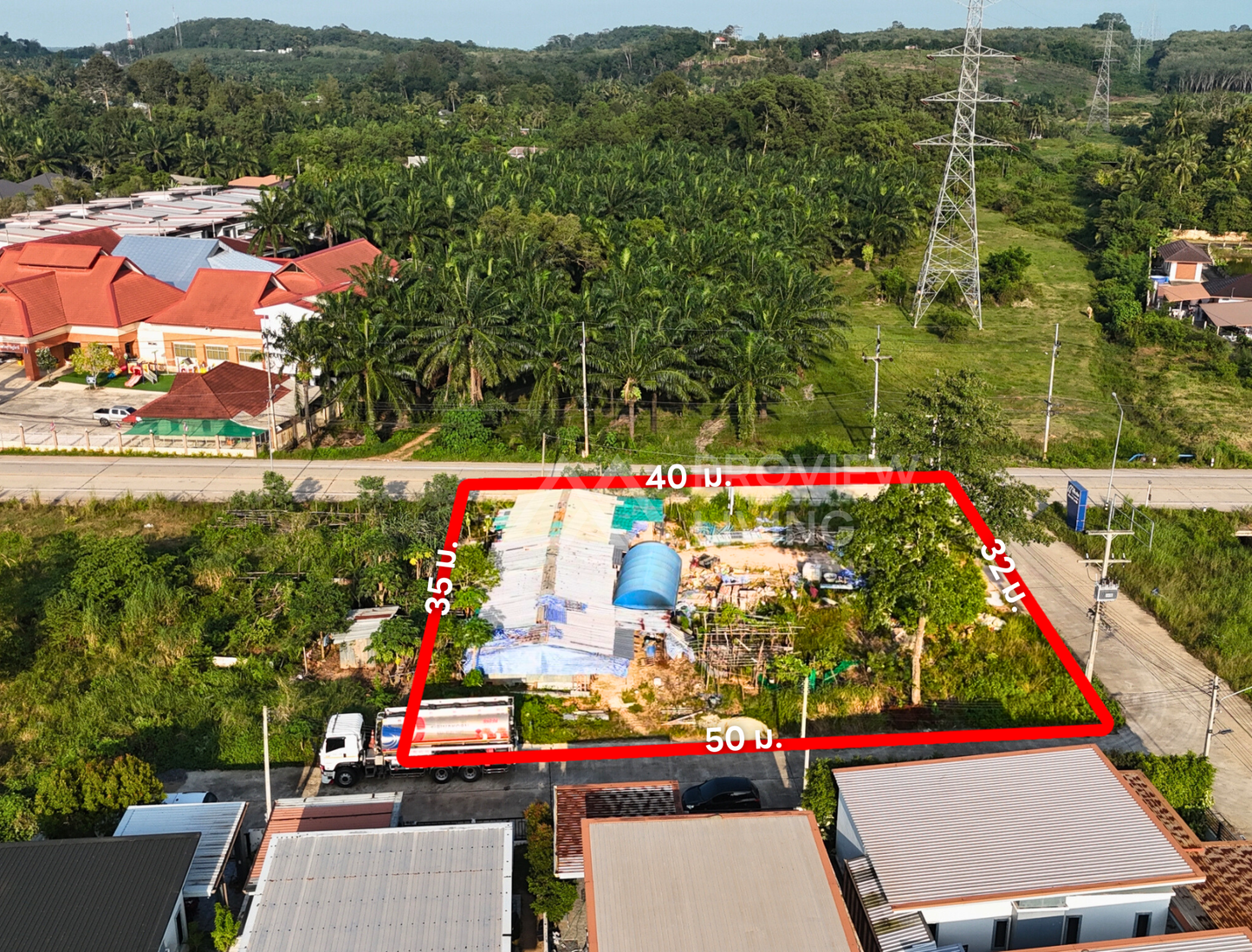 [ขายด่วน] ที่ดินเปล่า ใกล้ไทวัสดุ ใกล้ โตโยต้าท่าทอง ขนาด 3 งาน 41.2 ตารางวา ราคา 5.XX ลบ.