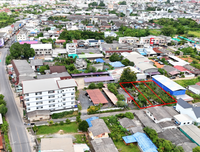 Urgent Sale: Vacant land, divided into 3 beautiful plots, total area 260 square wah, Soi Karunrat 32, near Sahathai Garden Plaza, Surat Thani.
