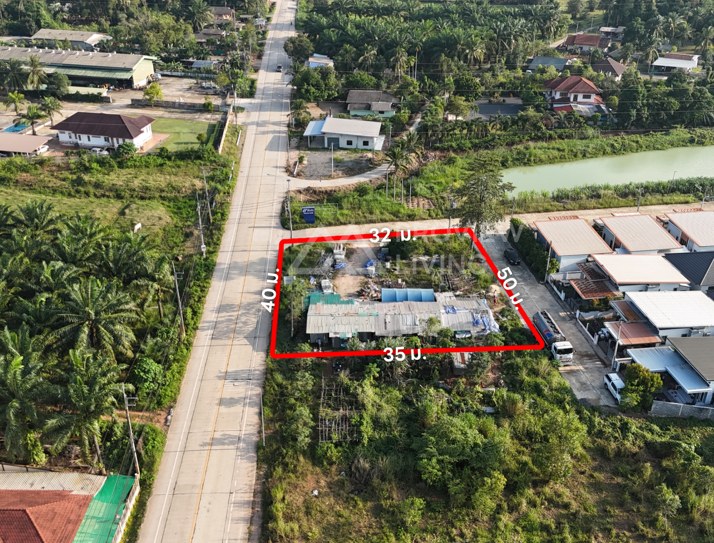 [ขายด่วน] ที่ดินเปล่า ใกล้ไทวัสดุ ใกล้ โตโยต้าท่าทอง ขนาด 3 งาน 41.2 ตารางวา ราคา 5.XX ลบ.