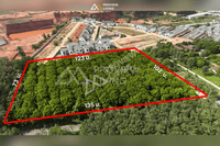 Urgent sale: Vacant land, 7 rai 98.1 sq. wa, in the Talad Kluay area with city views, near Surat Thani Bus Terminal, near Central Surat Thani, and near Lotus Surat Thani. / Rai