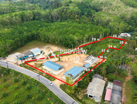 Urgent Sale: Land with improvements in Surat Thani, 3 rai 2 ngan 12 square wah, Thayu Intersection, Phang Nga.